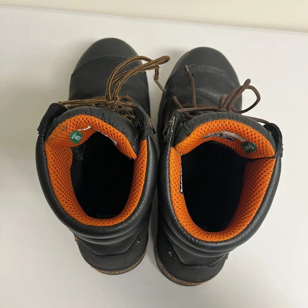 Timberland PRO Boondock 6-Inch Mens 13M Black Composite Toe Work Boots Workwear